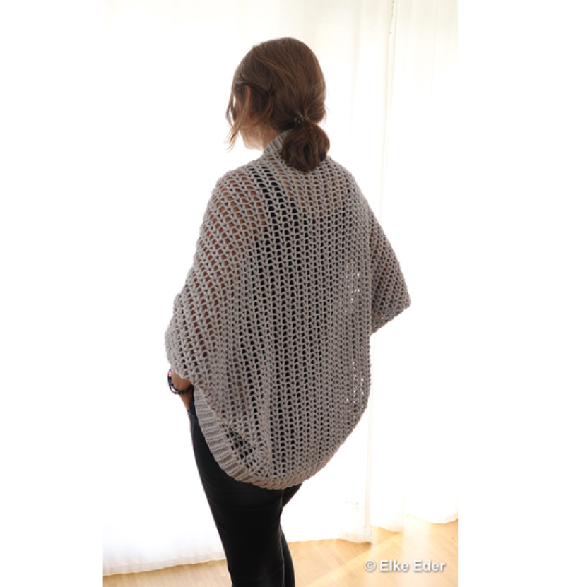 Cocoon Cardigan Crochet Pattern
