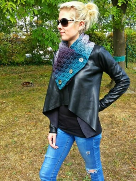 Gradient Cowl Crochet Pattern