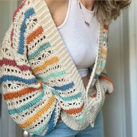 Lace Cardigan Crochet Pattern