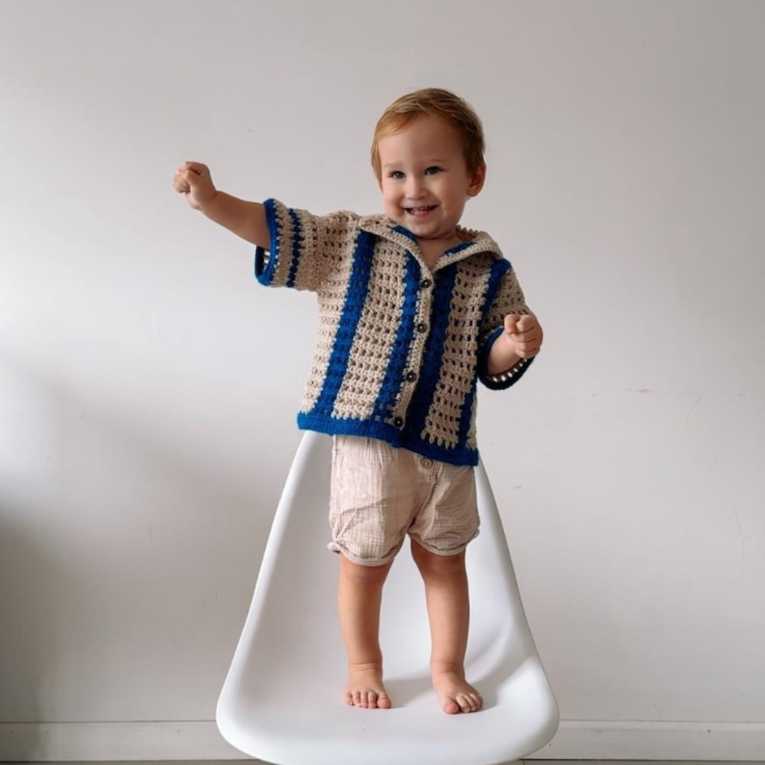 Little Summer Shirt Crochet Pattern