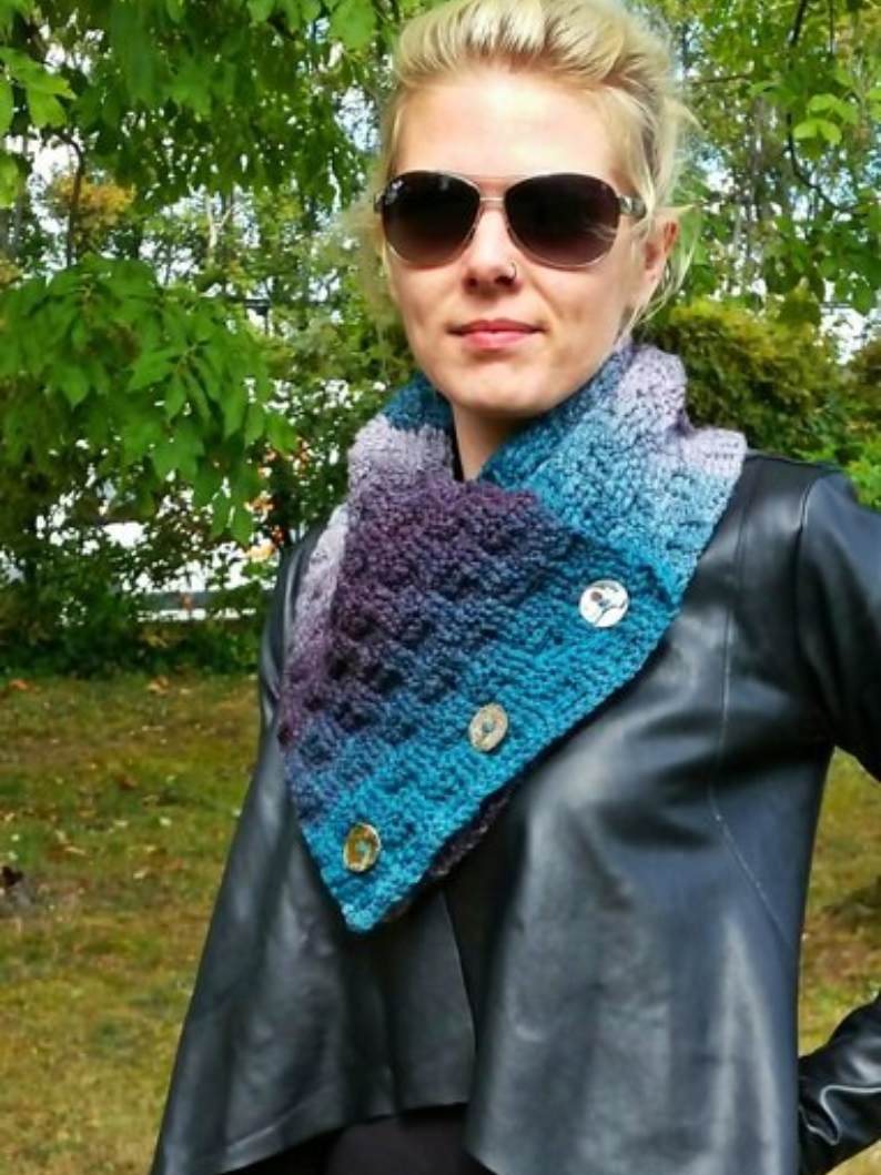 Gradient Cowl Crochet Pattern