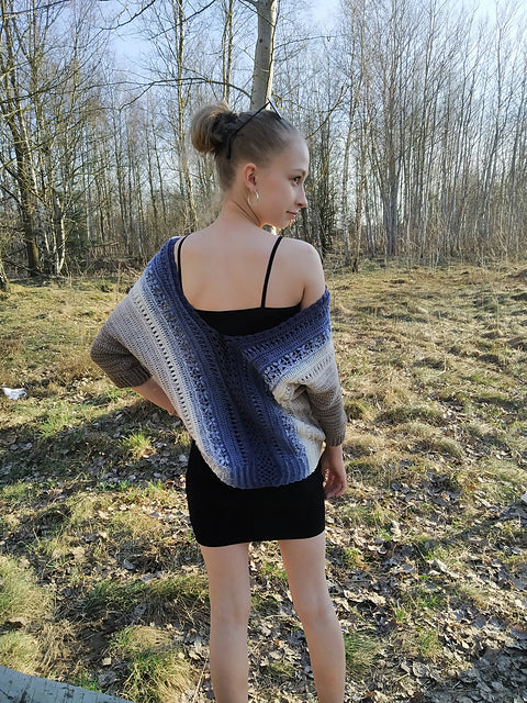Cozy Textured Sweater Crochet Pattern