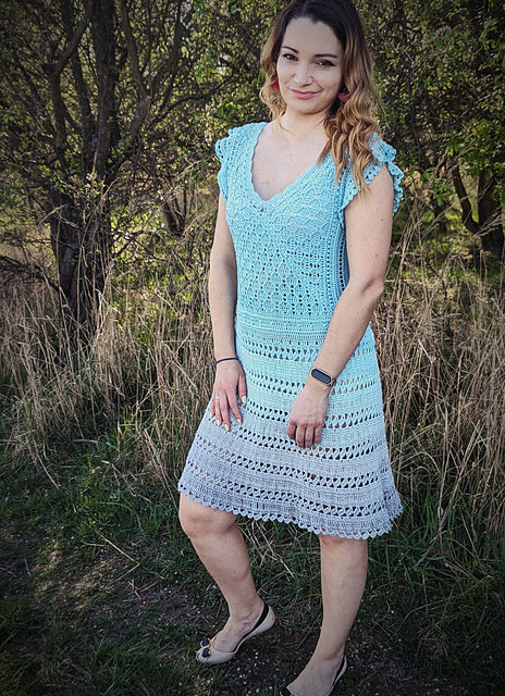 Top‑Down Lace Crochet Pattern