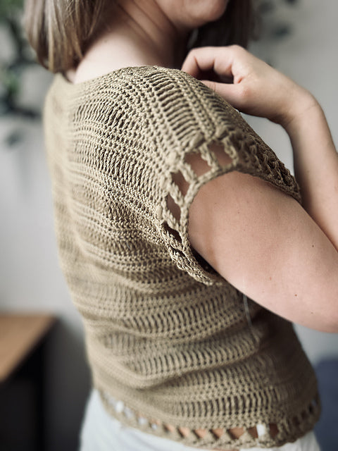 Airy Summer Top Crochet Pattern