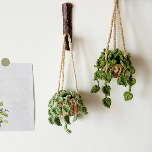 5-in-1 Potted Plants Bundle Crochet Pattern