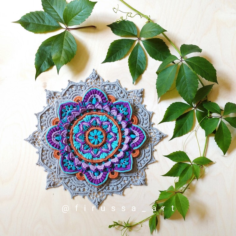 Mandala Doily Crochet Pattern