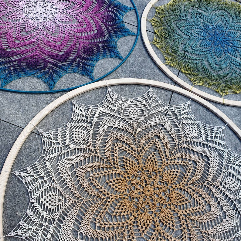 Morning Mandala Crochet Pattern