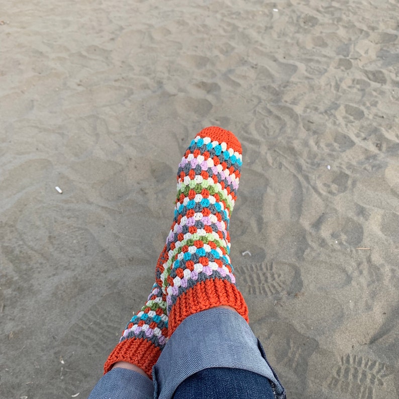 Seamless Socks Crochet Pattern