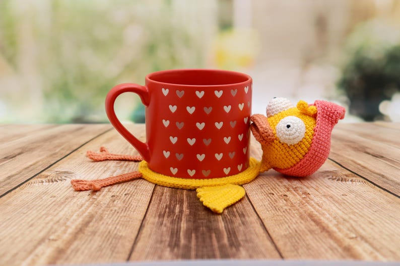Funny Animal Crochet Coaster Pattern Set