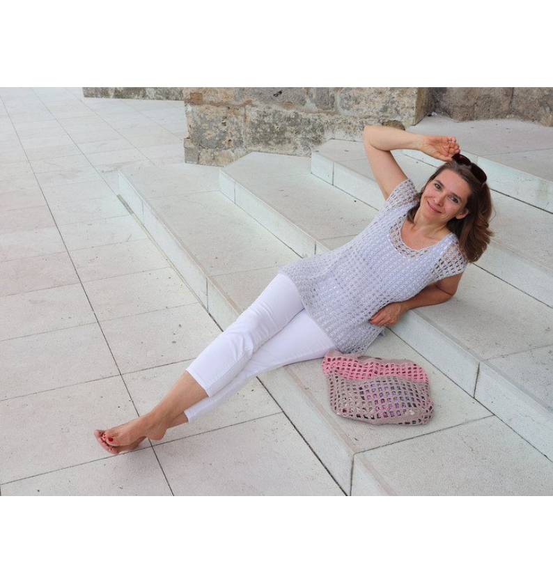 Summer Mesh Top Crochet Pattern