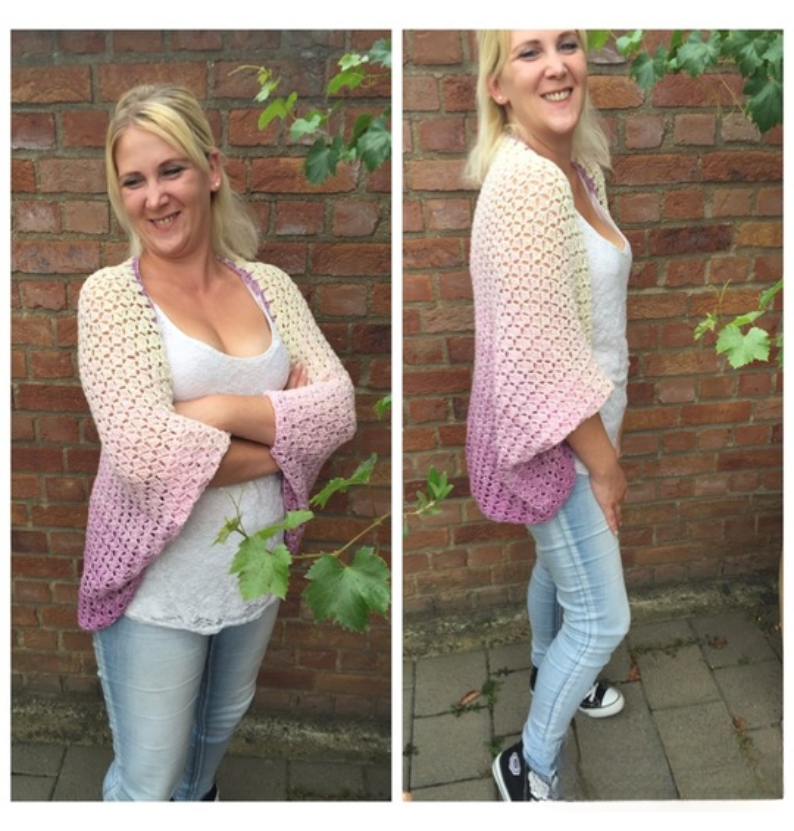 Lightweight Shrug Crochet Pattern