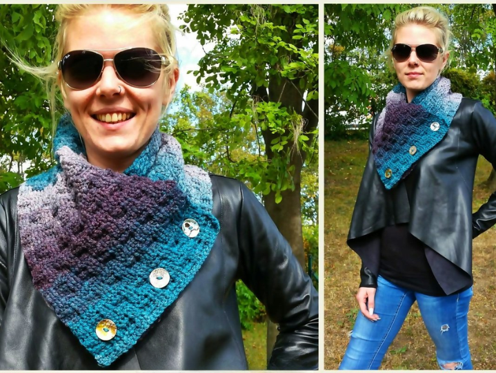 Gradient Cowl Crochet Pattern