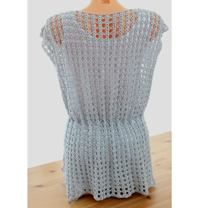 Summer Mesh Top Crochet Pattern