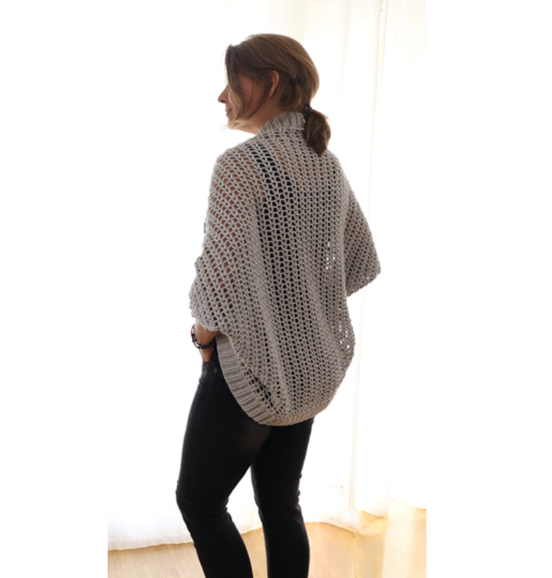 Cocoon Cardigan Crochet Pattern