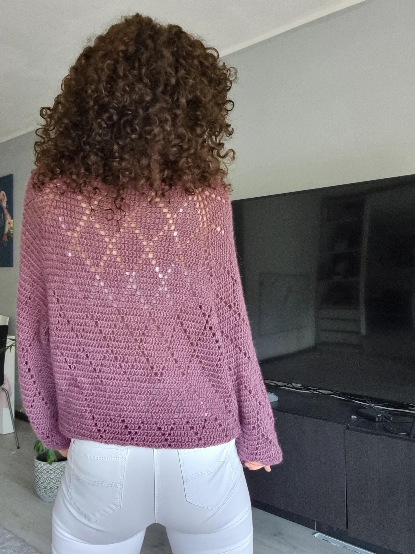 Ribbed Sweater Crochet Pattern