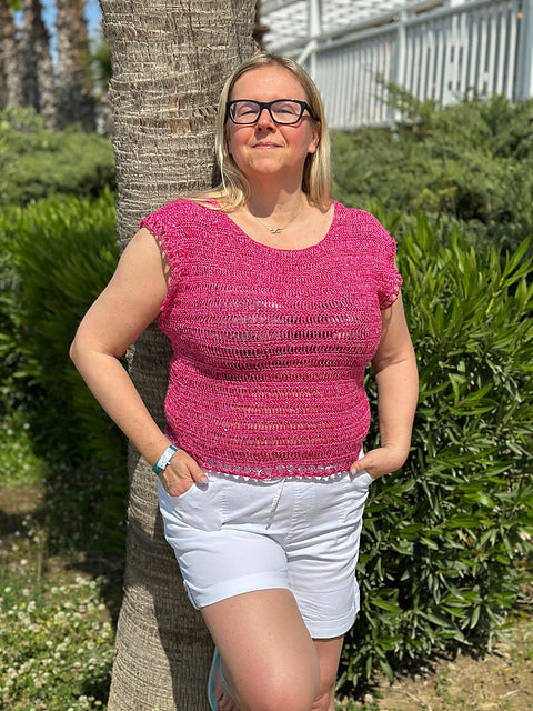 Airy Summer Top Crochet Pattern