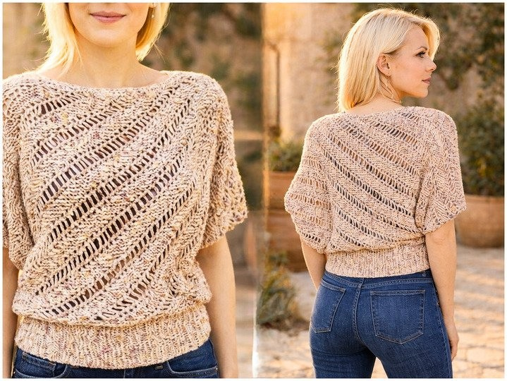Lightweight Summer Sweater Crochet Pattern