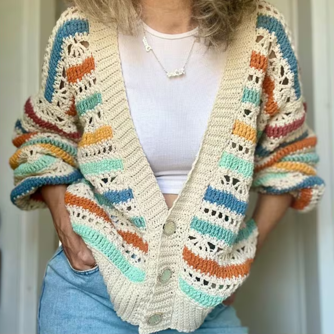 Lace Cardigan Crochet Pattern