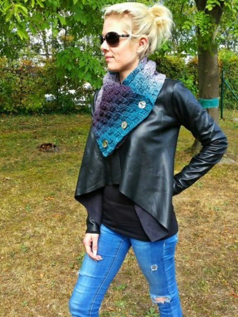 Gradient Cowl Crochet Pattern