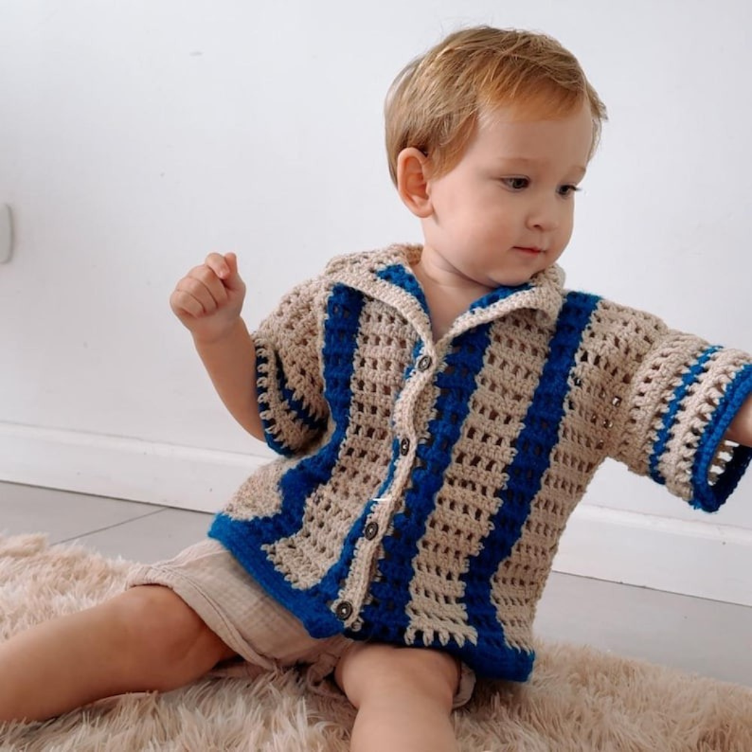 Little Summer Shirt Crochet Pattern