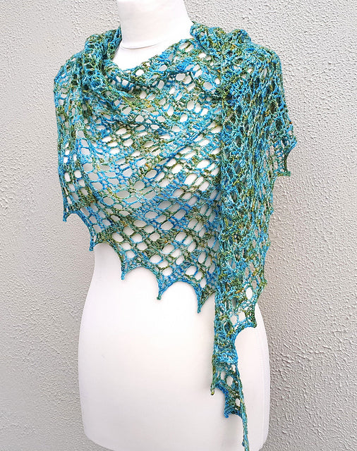Lightweight Shawl Crochet Pattern