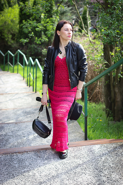 Top‑Down Lace Crochet Pattern