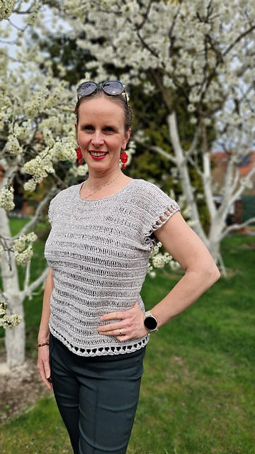 Airy Summer Top Crochet Pattern