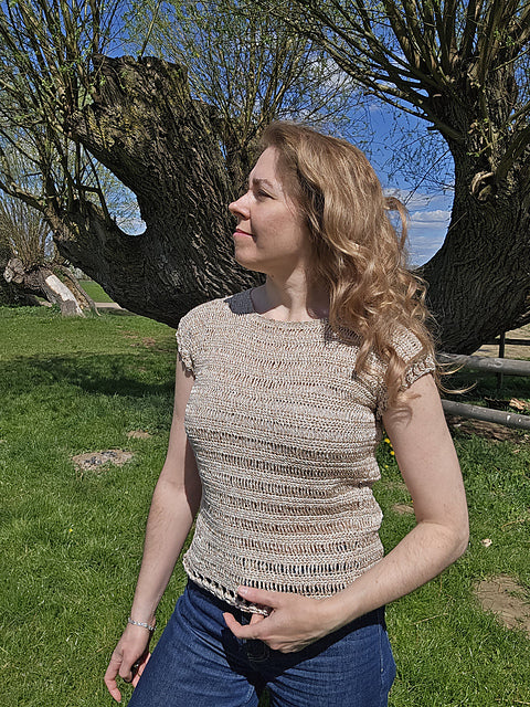 Airy Summer Top Crochet Pattern