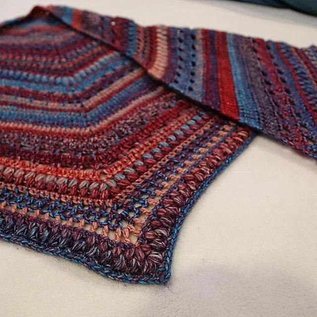 Gradient Shawl Crochet Pattern