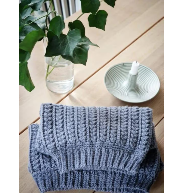 Baby Cable Sweater Crochet Pattern