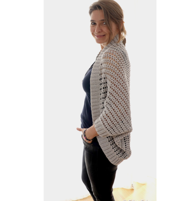 Cocoon Cardigan Crochet Pattern