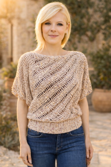 Lightweight Summer Sweater Crochet Pattern