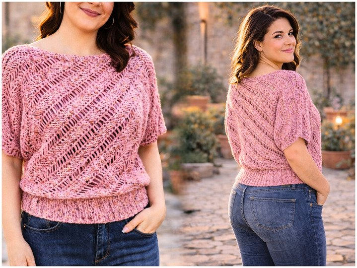 Lightweight Summer Sweater Crochet Pattern