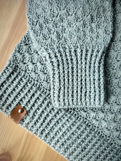 Lightweight Lace Sweater Crochet Pattern