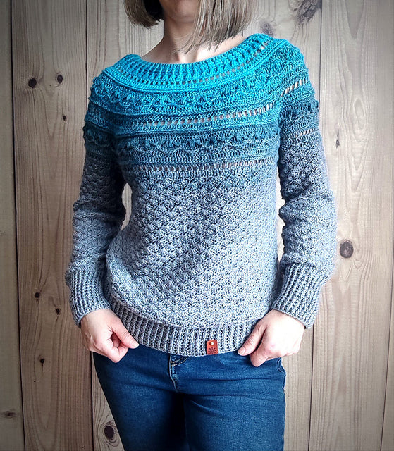 Lightweight Lace Sweater Crochet Pattern