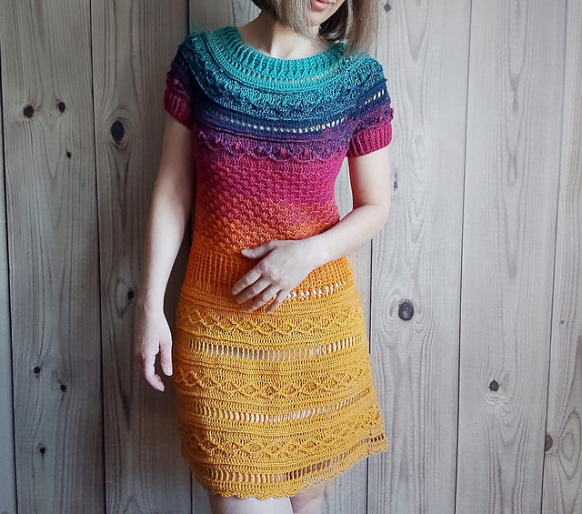 Lightweight Lace Sweater Crochet Pattern