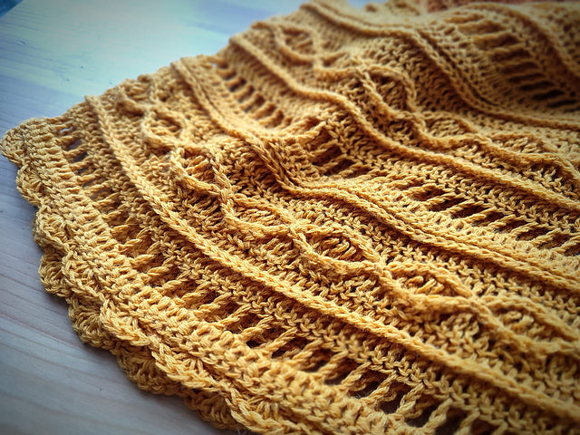 Lightweight Lace Sweater Crochet Pattern