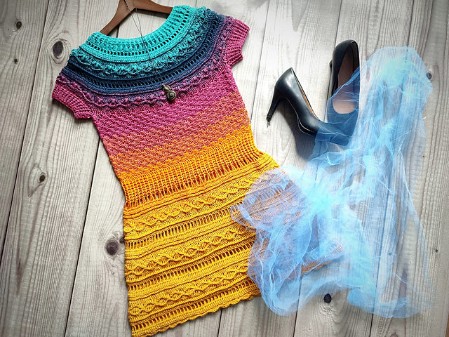Lightweight Lace Sweater Crochet Pattern