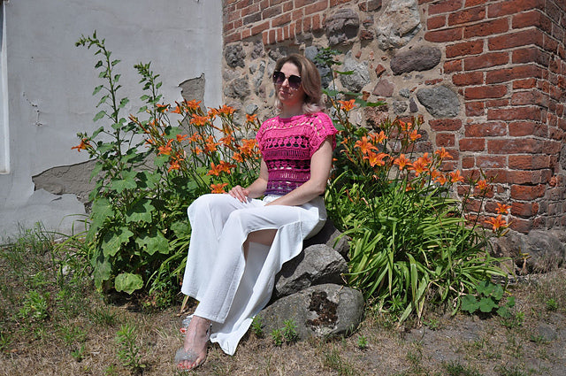 Boat‑Neck Top Crochet Pattern