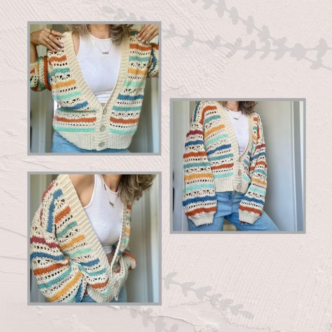 Lace Cardigan Crochet Pattern