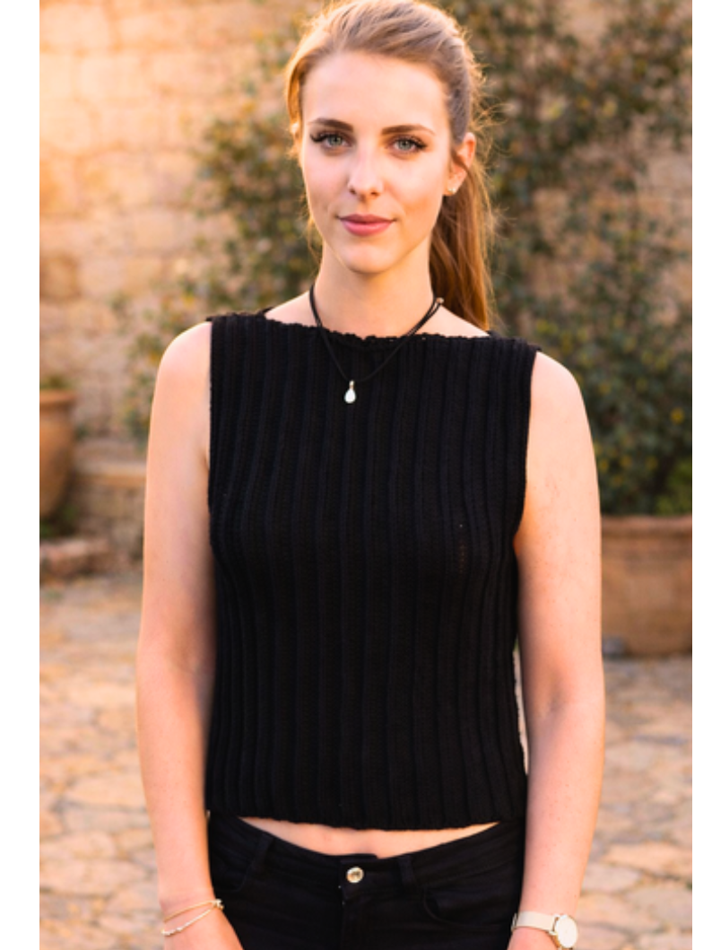 Sleeveless Summer Top Crochet  Pattern