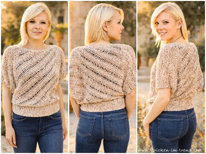 Lightweight Summer Sweater Crochet Pattern
