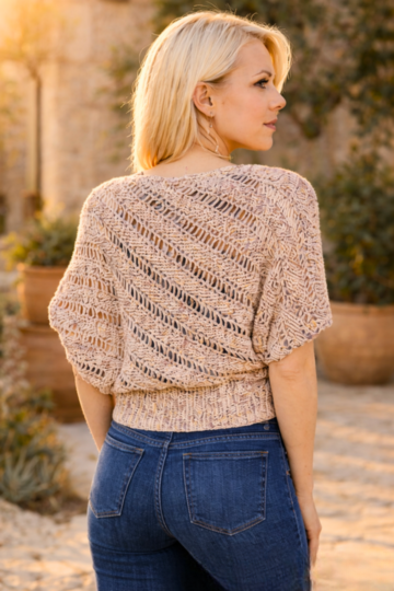 Lightweight Summer Sweater Crochet Pattern