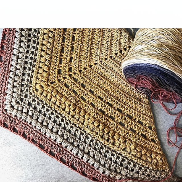 Gradient Shawl Crochet Pattern