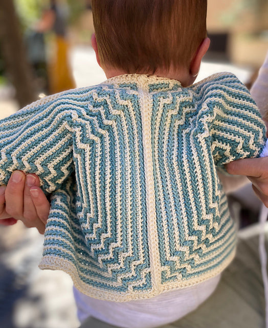 Easy Kids Cardigan Crochet Pattern