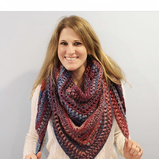 Gradient Shawl Crochet Pattern