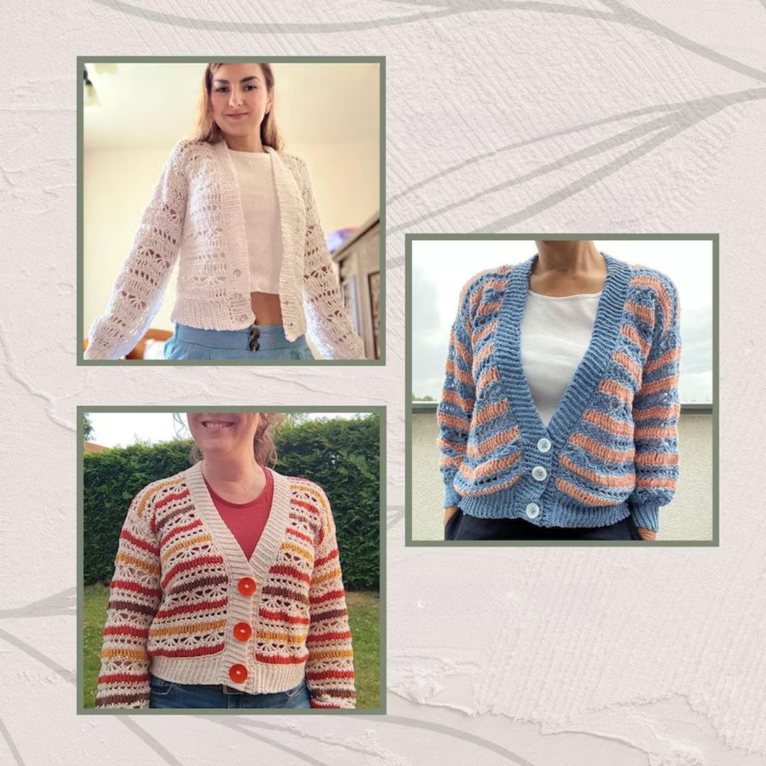 Lace Cardigan Crochet Pattern