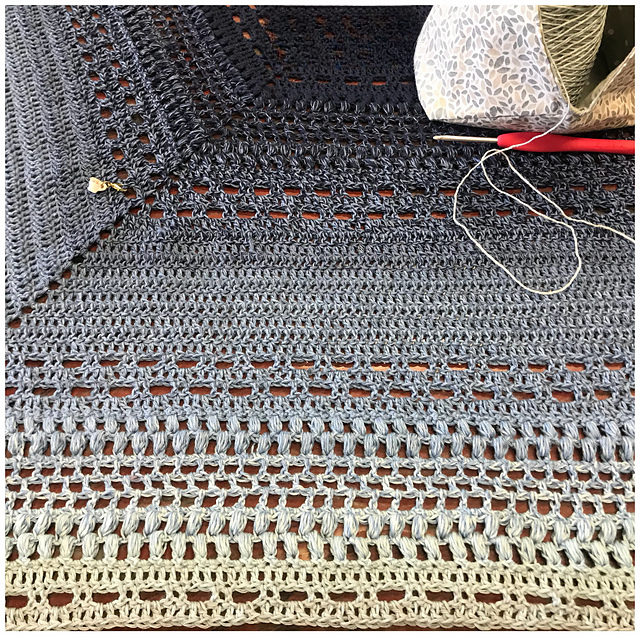 Gradient Shawl Crochet Pattern
