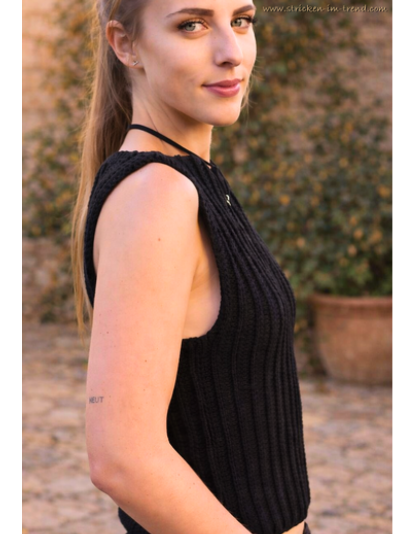 Sleeveless Summer Top Crochet  Pattern