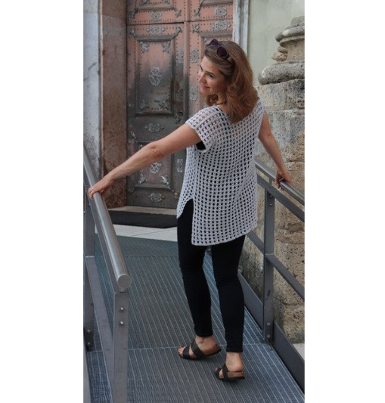 Summer Mesh Top Crochet Pattern